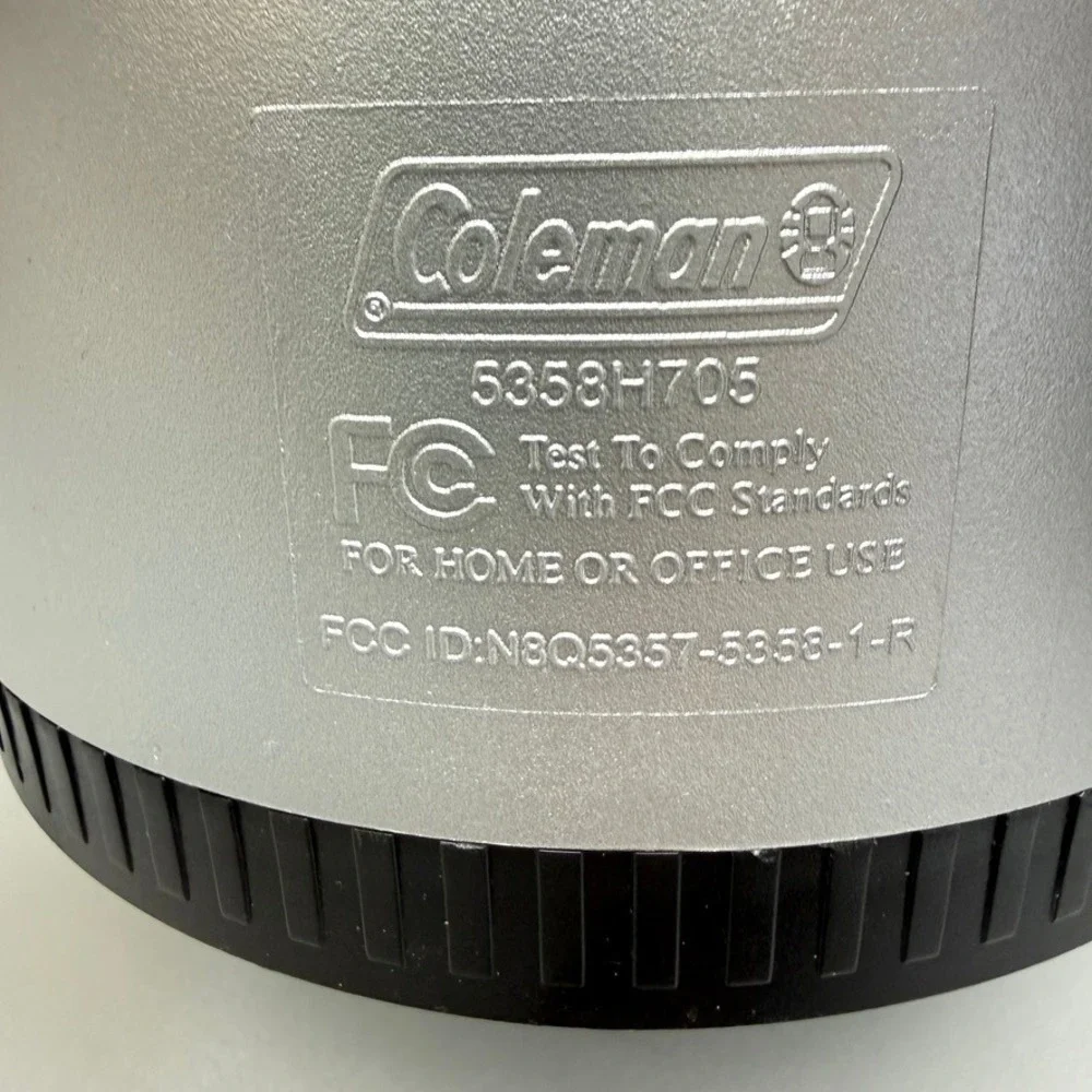 COLEMAN Florescent Lantern Battery‎ Powered Remote Control Includes D Batteries